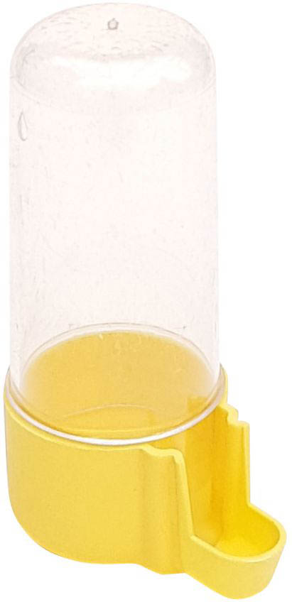 Fontäne m.fl.Fuß,kl.,gelb - Drinker Sm.  yellow, flat