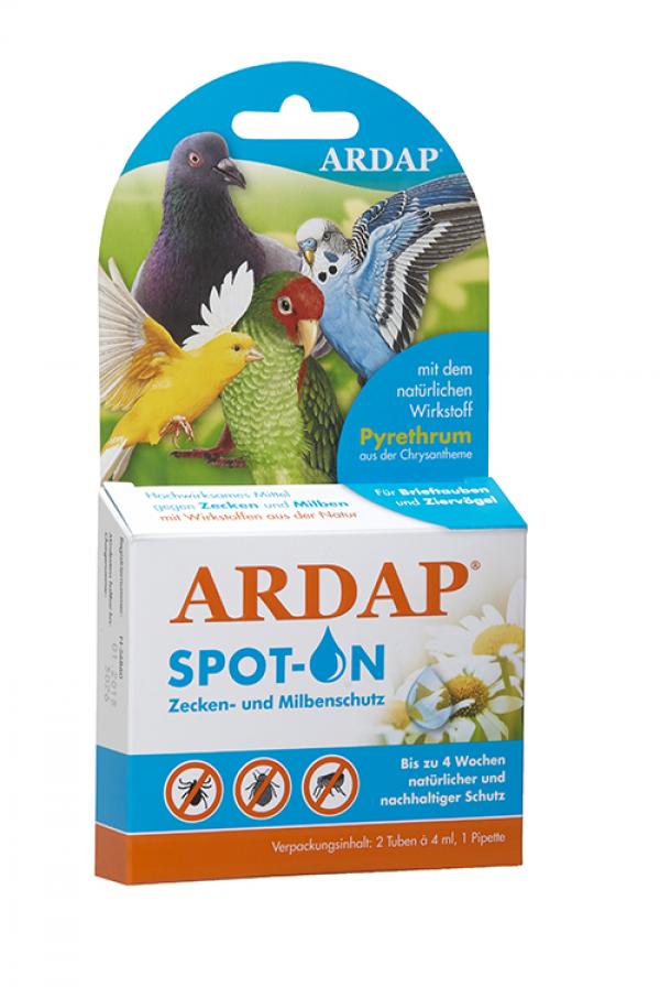 Ardap Spot-On f.Ziervögel Brieftauben - 4.0 ml
