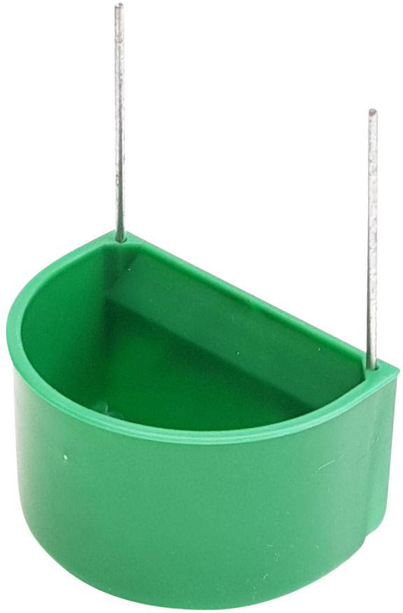 WS-Halbrundnapf, grün - D Cup Green, budgie