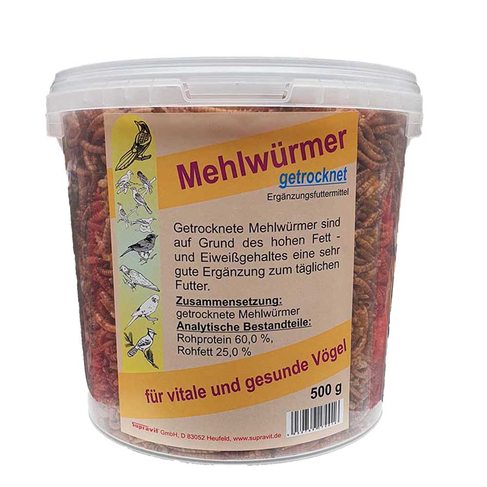 Mehlwürmer getrocknet 500 g