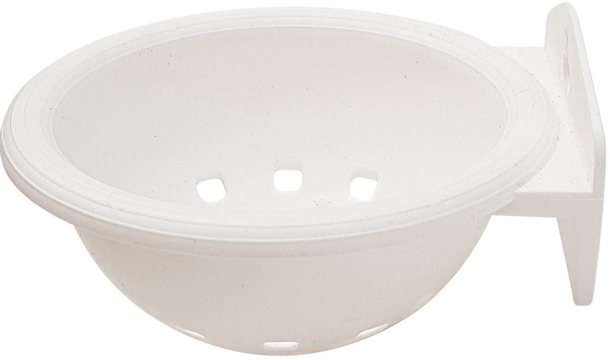 Plastikhakennest, weiß - White Plastic Nest Pan