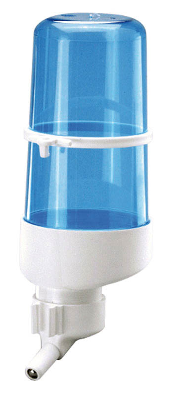 Kugelfontäne, gr., blaues Glas Halter, 400 ccm - "AUSLAUFARTIKEL"