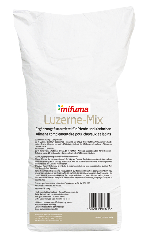 Mifuma Luzerne-Mix (neue Rezeptur mit oel) 15kg