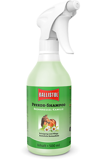 Ballistol Pferde Shampoo Brennnessel-Kamille 500 ml